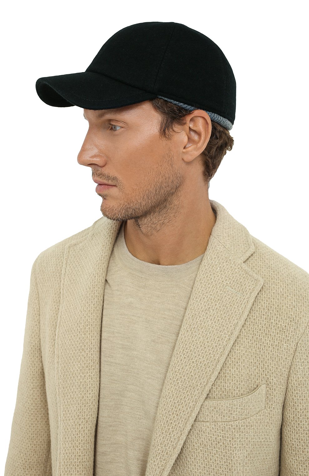 Кашемировая бейсболка FEDELI, арт. 5UI00806, фото 2