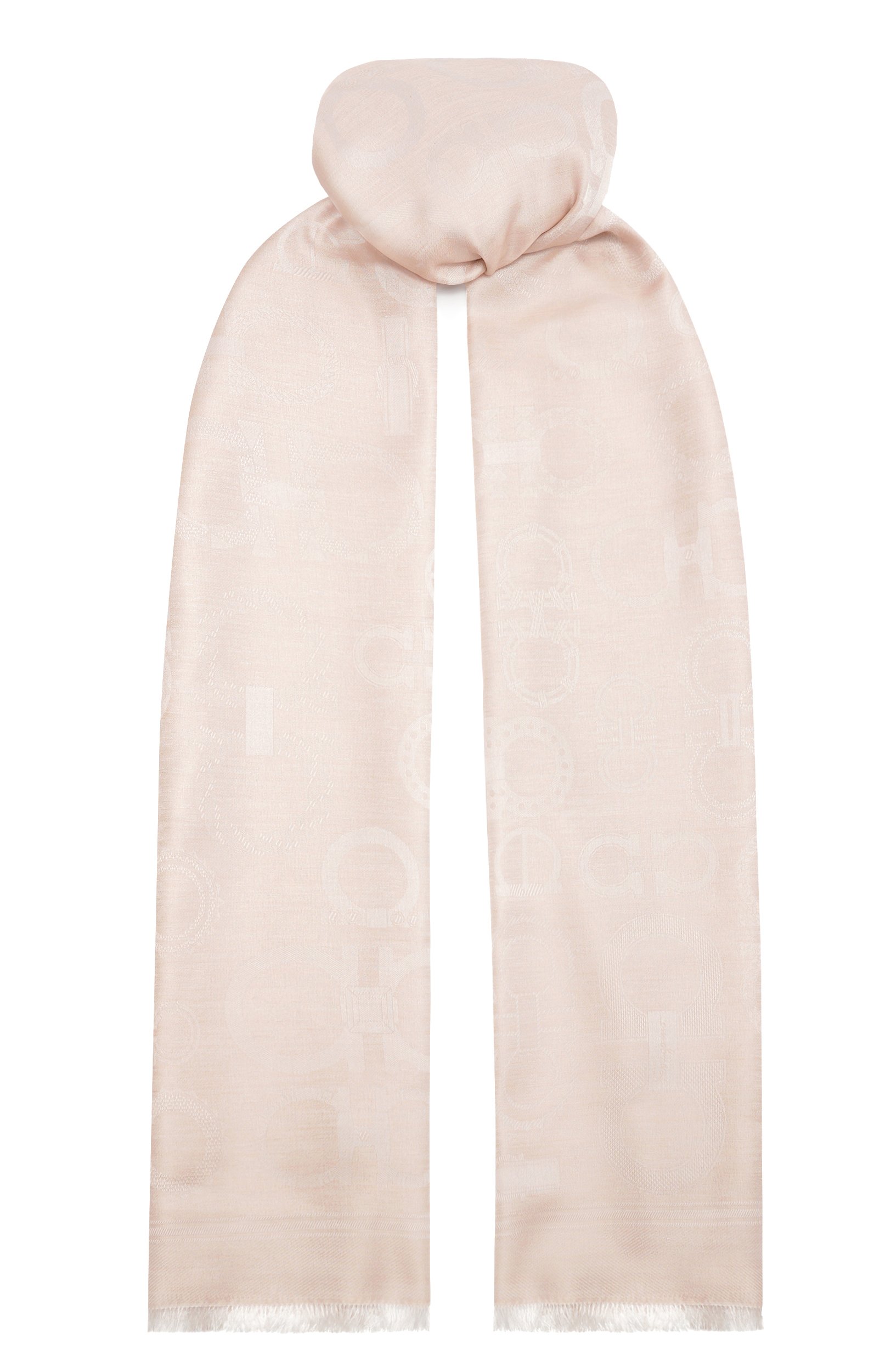 Палантин из шелка и кашемира FERRAGAMO, арт. 320115/733463, фото 1