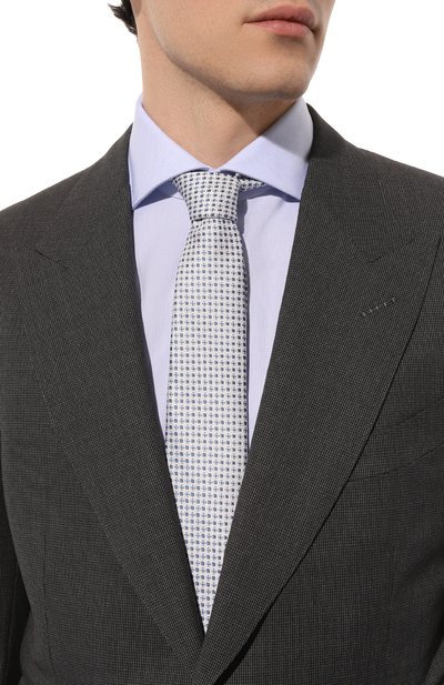 Шелковый галстук KITON, арт. UCRVKLC01I12, фото 2