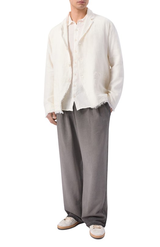 Льняной пиджак Never Enough 2B5M091-492/MJA054 Кремовый  2B5M091-492/MJA054 Фото 2