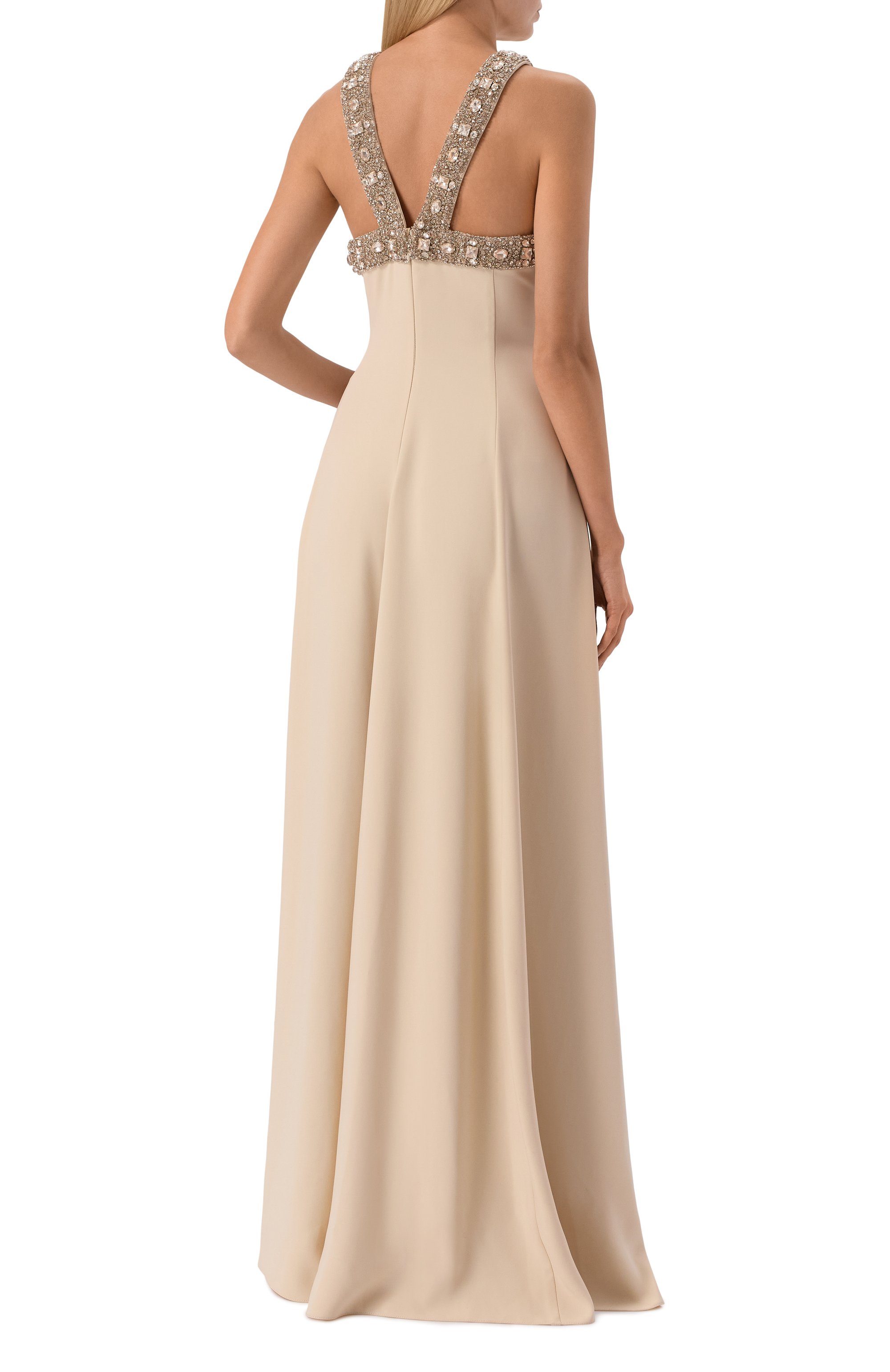 Платье с отделкой стразами ZUHAIR MURAD, арт. RDR25053/CRCA010, фото 3