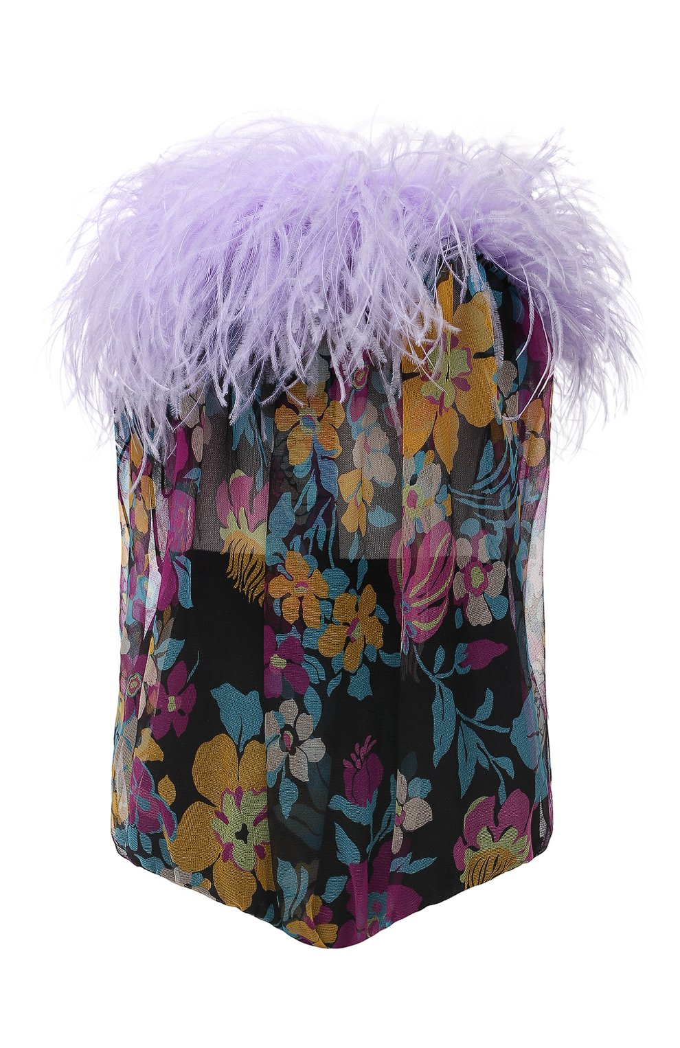 Шелковое боди SAINT LAURENT разноцветного цвета по цене 299500 руб., арт. 655736/Y6C99, фото 1 Шелковое боди SAINT LAURENT, арт. 655736/Y6C99, фото 1