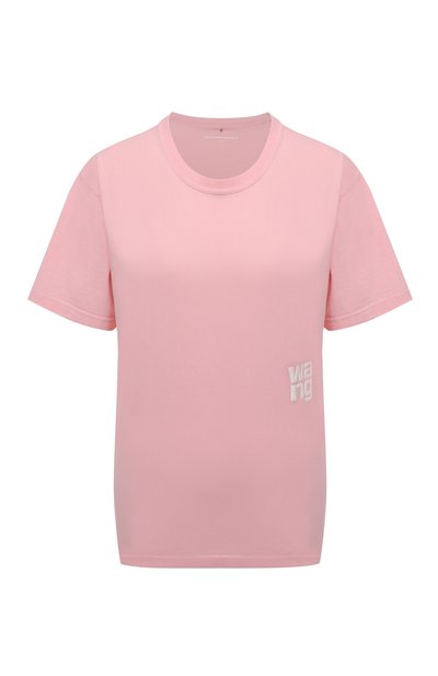 Женская хлопковая футболка ALEXANDERWANG.T, арт. 4CC3211255