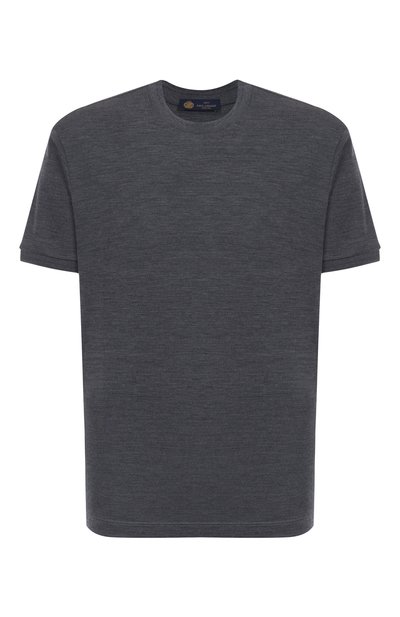 Мужская футболка из шерсти и шелка PAUL&SHARK, арт. 15311613