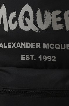 Мужского рюкзак metropolitan ALEXANDER MCQUEEN черного цвета, арт. 6464571AABW | Фото 4 (Материал: Текстиль; Сумки-технические: Рюкзаки - большие; Стили: Кэжуэл; Региональные ограничения белый список (Axapta Mercury): Не проставлено; Нос: Не проставлено)