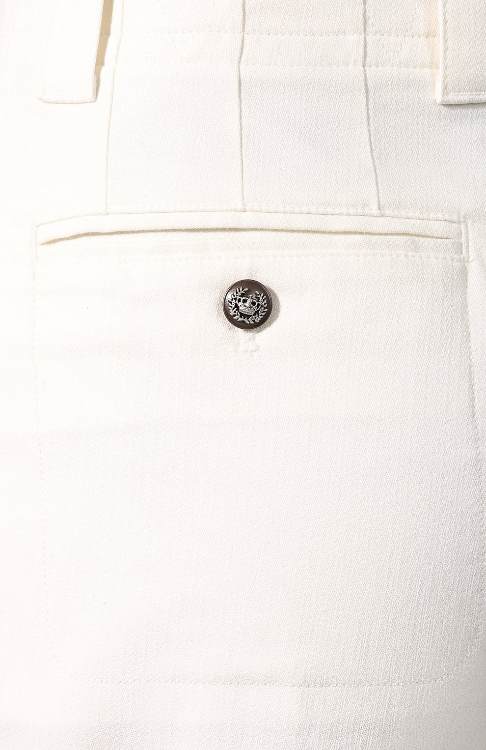 Хлопковые брюки DOLCE & GABBANA, арт. FTBRRT/FCFAE, фото 5