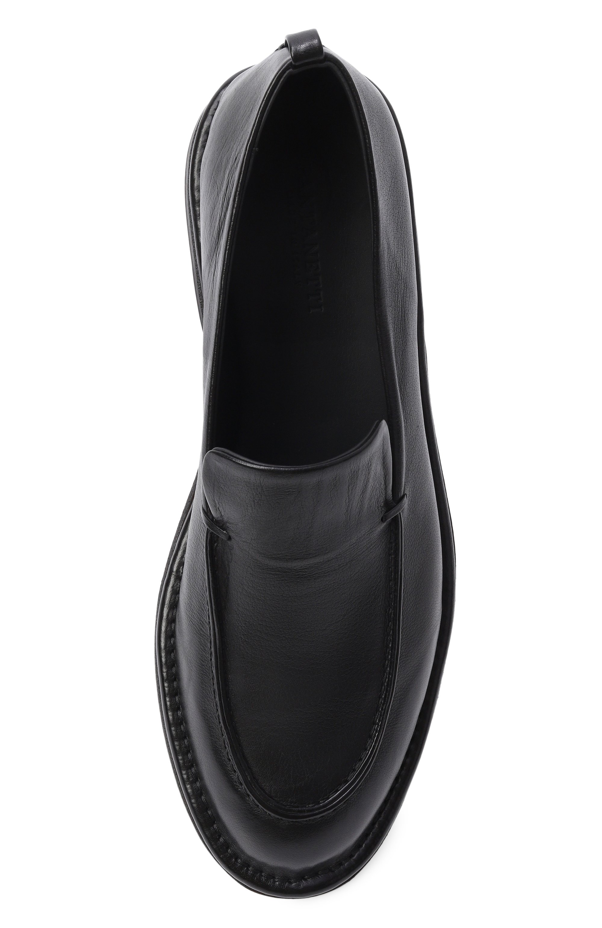 Кожаные лоферы PANTANETTI, арт. 19532D/0LIVER, фото 5