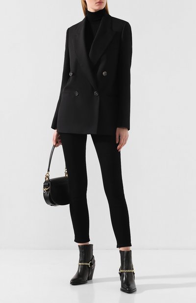 Кожаные ботильоны VERSACE JEANS COUTURE, арт. E0VUBS10-LINEA F0ND0 CAMPER0S L DIS. 1/71161, фото 2