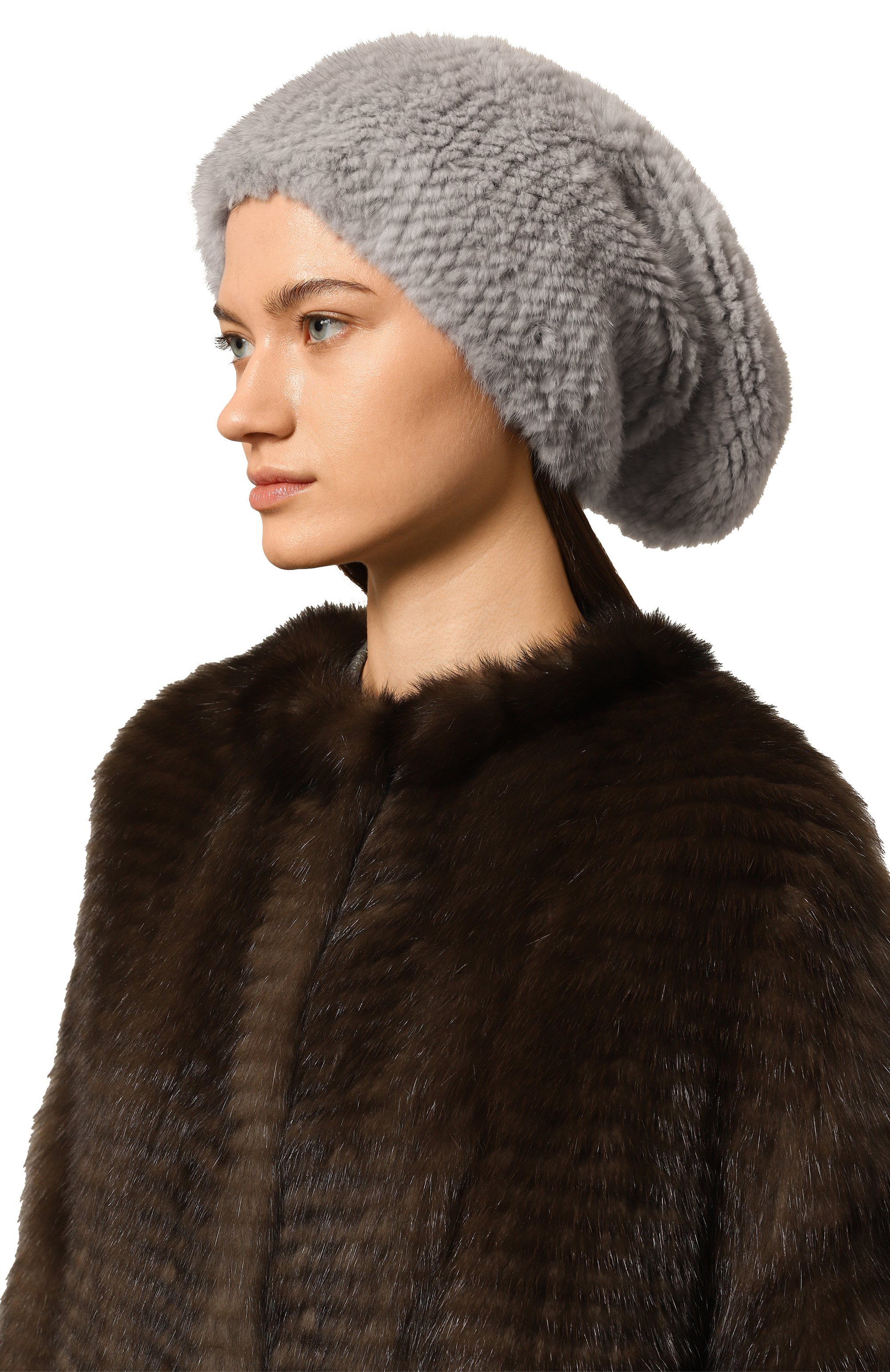Меховая шапка из норки VICTORIA KUSENKOVA, арт. 050750036071, фото 2