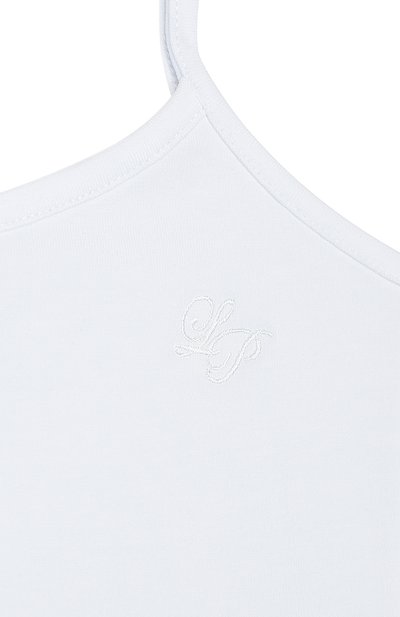 Хлопковая майка на тонких бретельках LA PERLA, арт. 51035/8A-14A, фото 3
