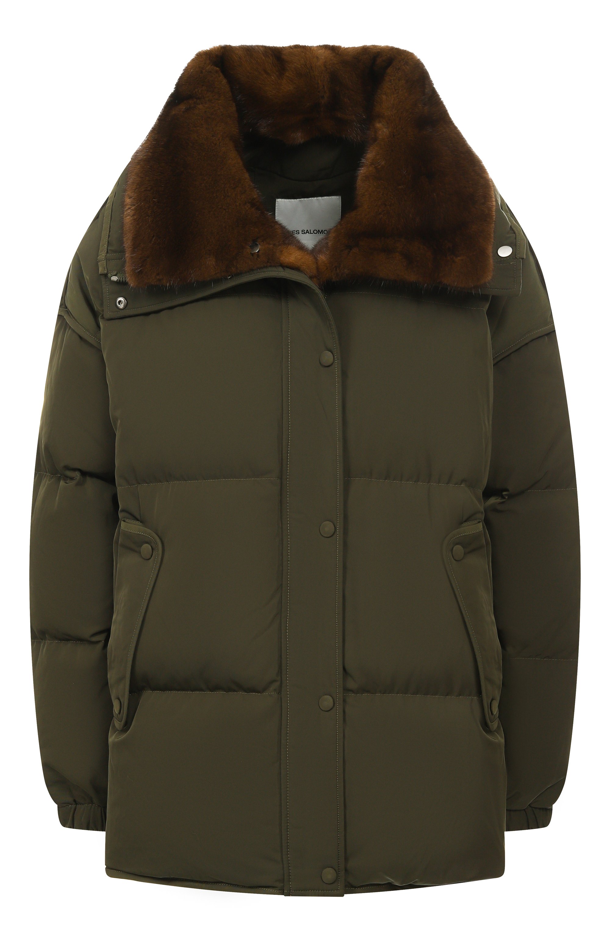 Пуховик с отделкой из норки YVES SALOMON, арт. M05080/A22X, фото 1