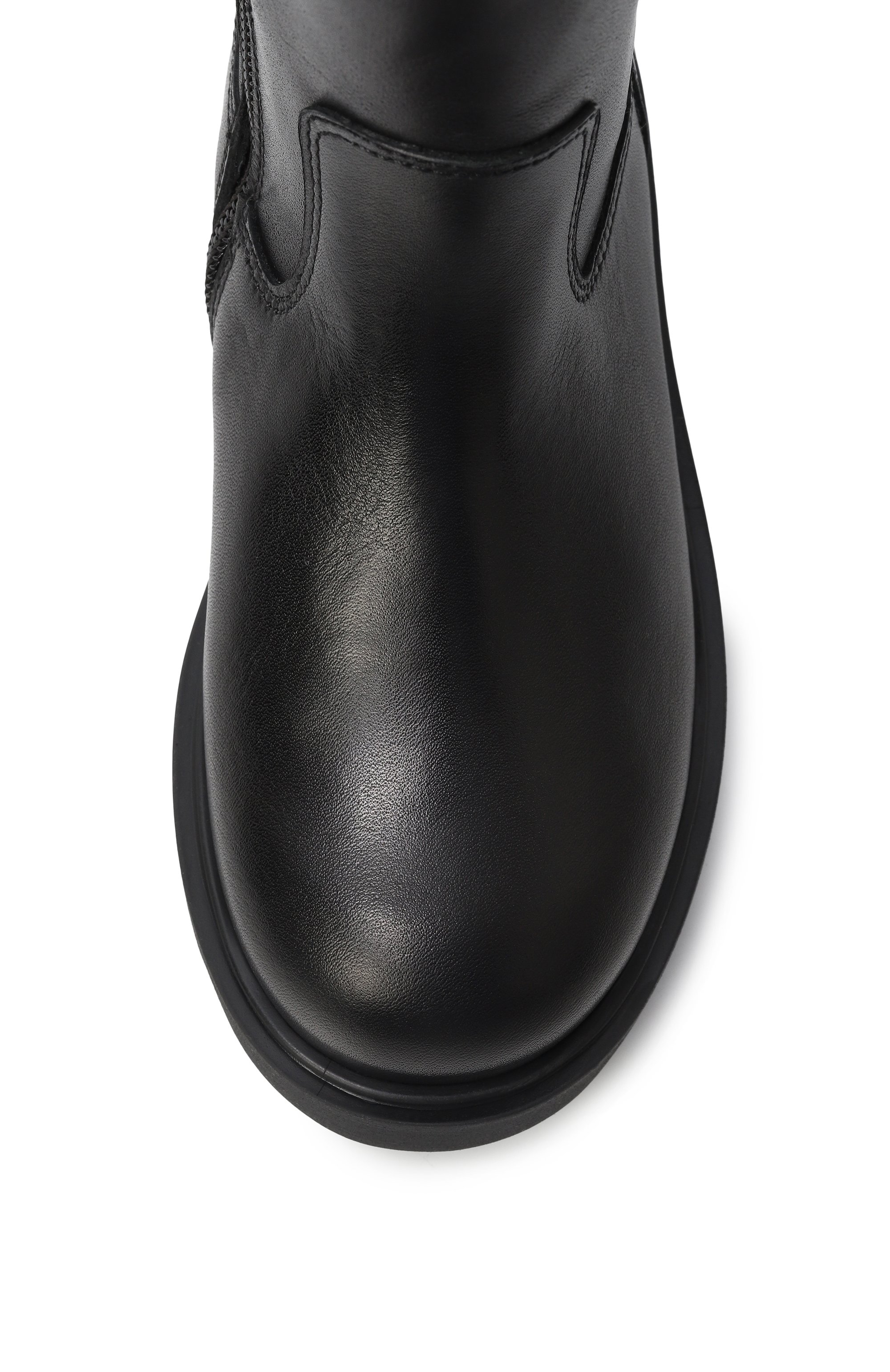 Кожаные ботинки EMPORIO ARMANI, арт. EB000800/AF18732, фото 4