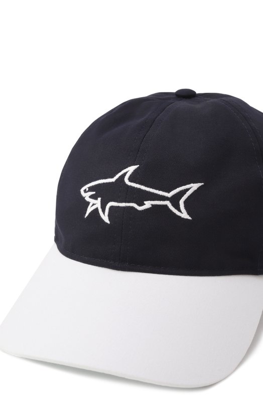 Хлопковая бейсболка Paul&Shark 25417101 Синий  25417101 Фото 4
