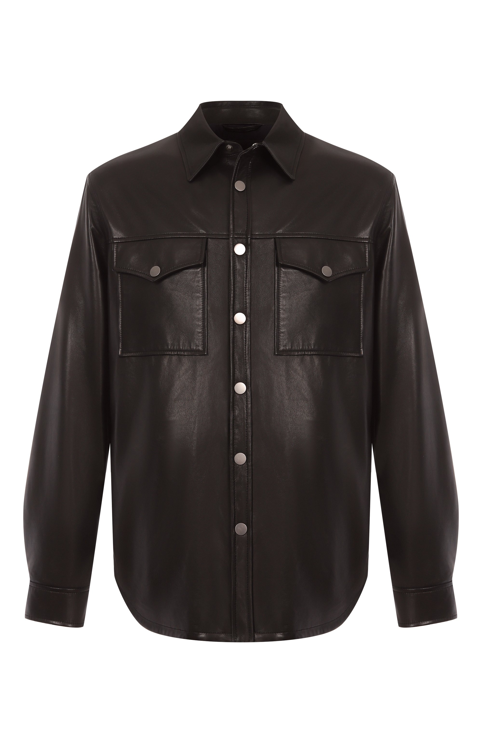 Кожаная куртка-рубашка MVST, арт. 54204/58-68, фото 1