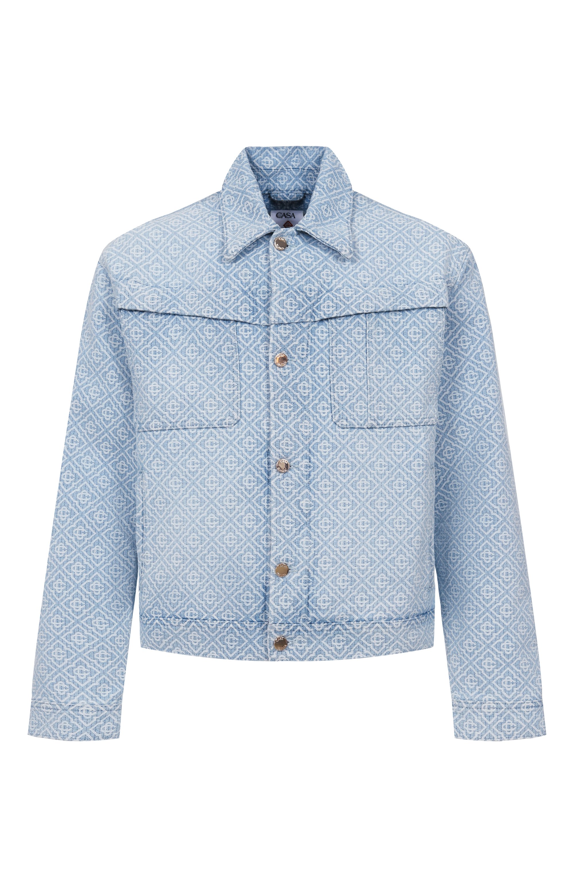 Джинсовая куртка CASABLANCA, арт. MPF25-JK-401-02, фото 1