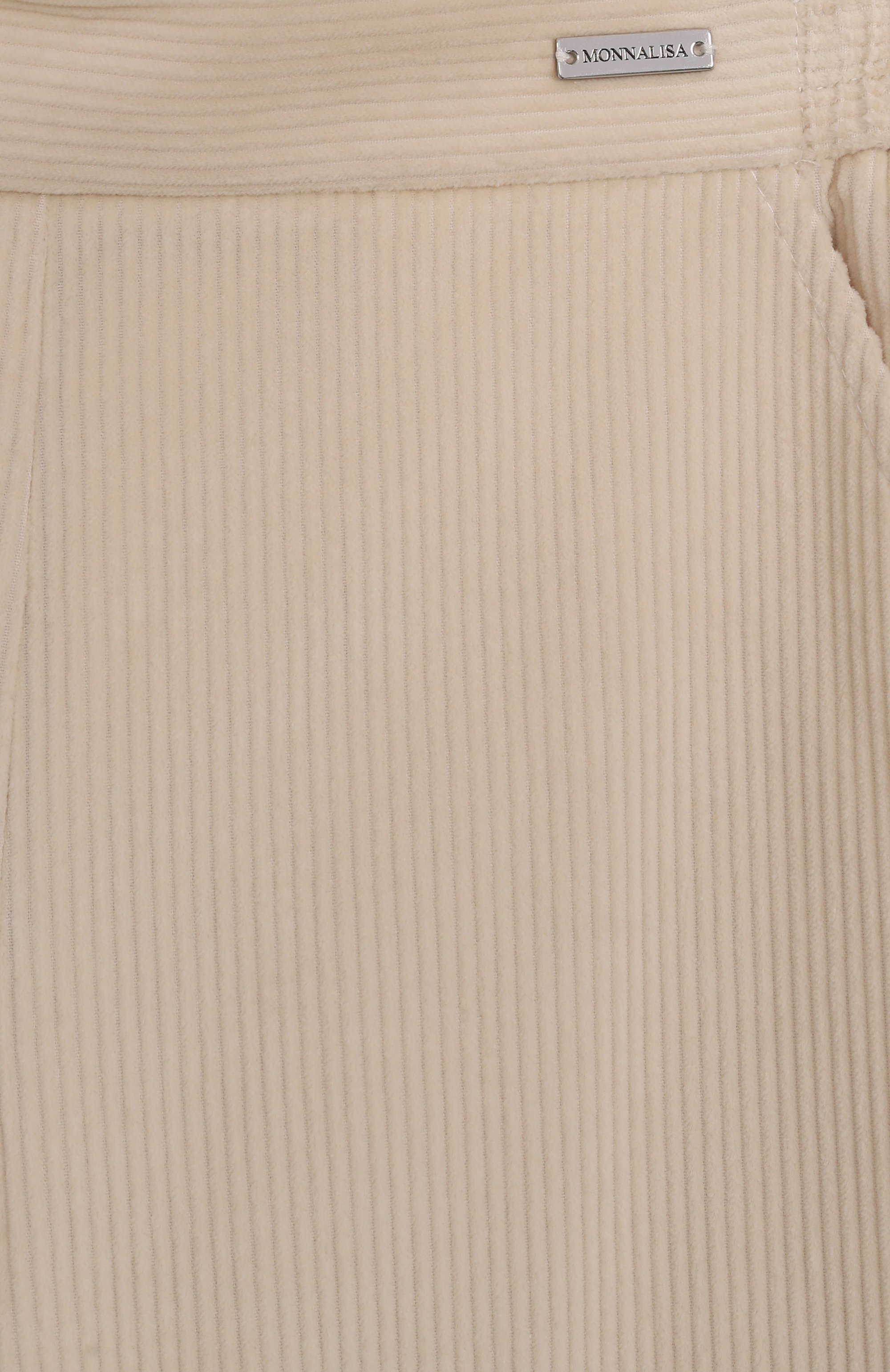 Вельветовые брюки MONNALISA, арт. 17F404, фото 3