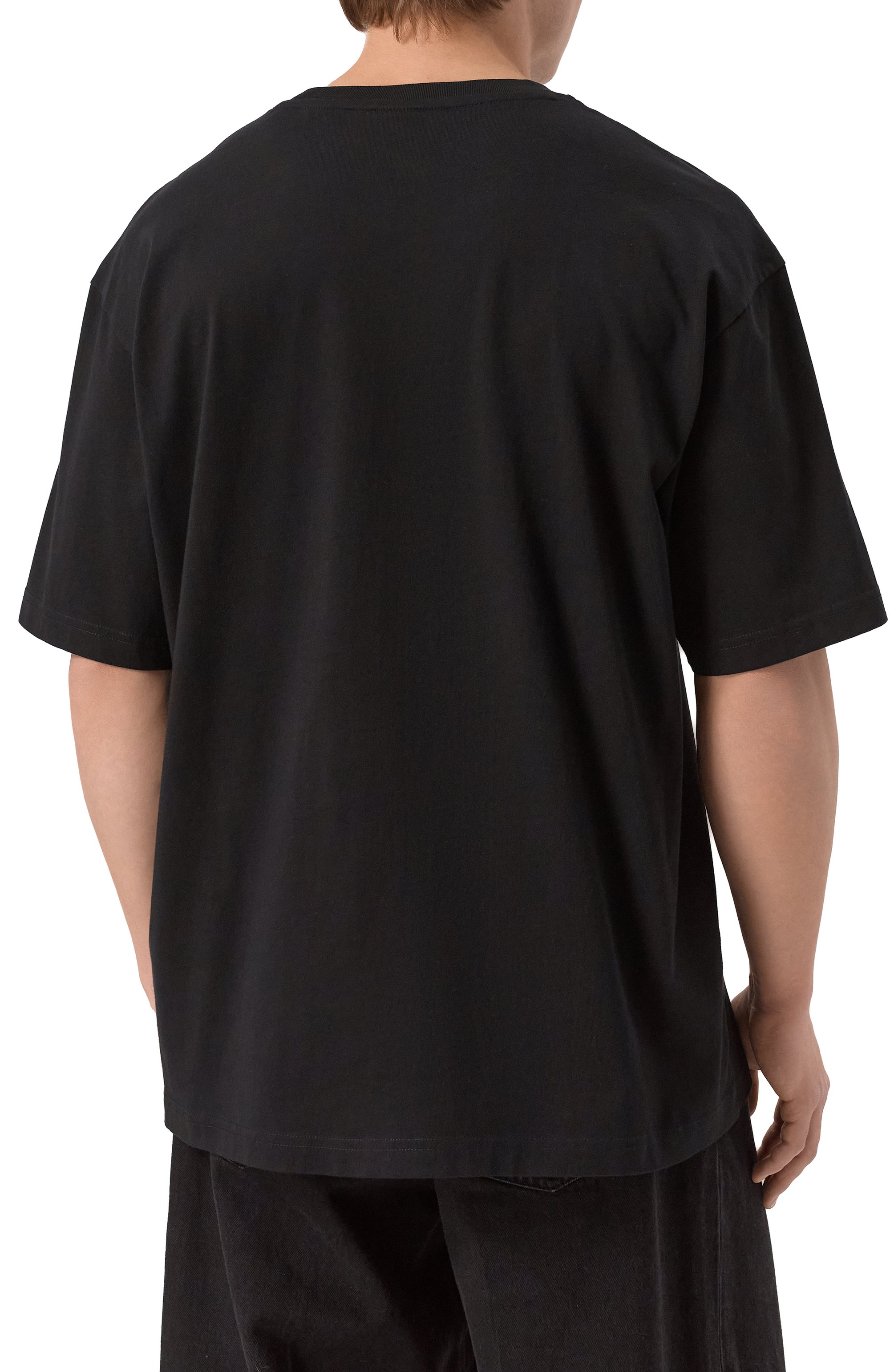 Хлопковая футболка BOSS ORANGE, арт. 50541099, фото 4