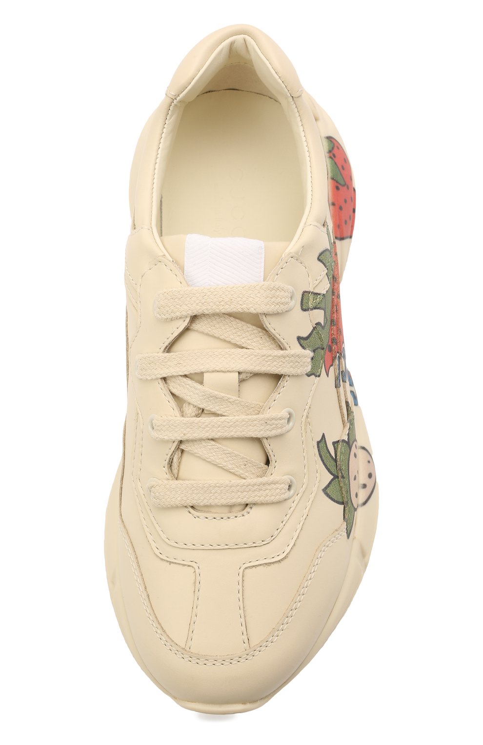 Кожаные кроссовки GUCCI, арт. 652829/DRW00, фото 4