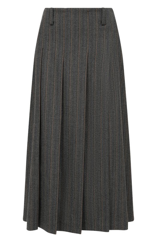 Плиссированная юбка Gooroo SK042-9080-905-FW25/26 Серый SK042-9080-905-FW25/26