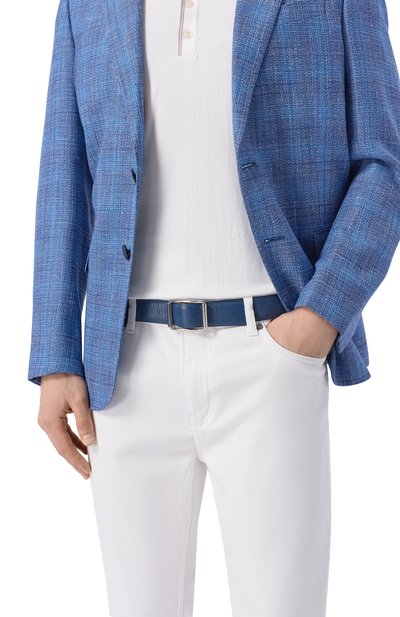 Кожаный ремень ZILLI, арт. B17035M1169VPAL00, фото 2