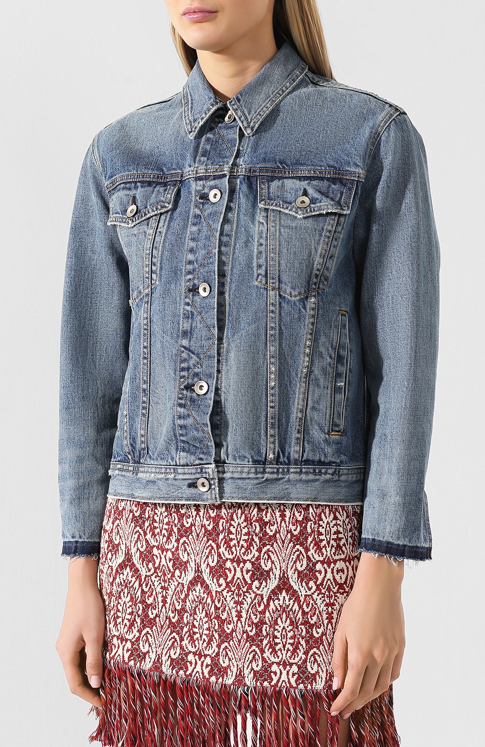 Джинсовая куртка RAG AND BONE, арт. W1415K165DAN, фото 3