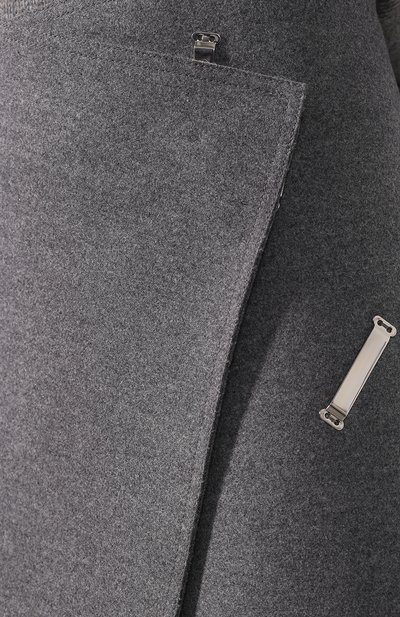 Шерстяная юбка CELINE серого цвета по цене 103000 руб., арт. 22P96360A, фото 5 Шерстяная юбка CELINE, арт. 22P96360A, фото 5