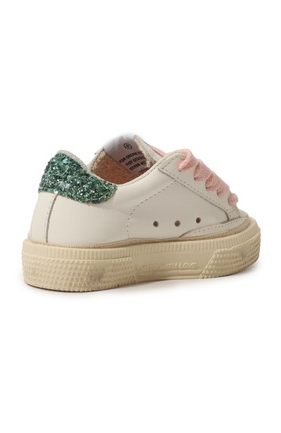 Кожаные кеды may GOLDEN GOOSE DELUXE BRAND, арт. GJF00112.F003302, фото 3