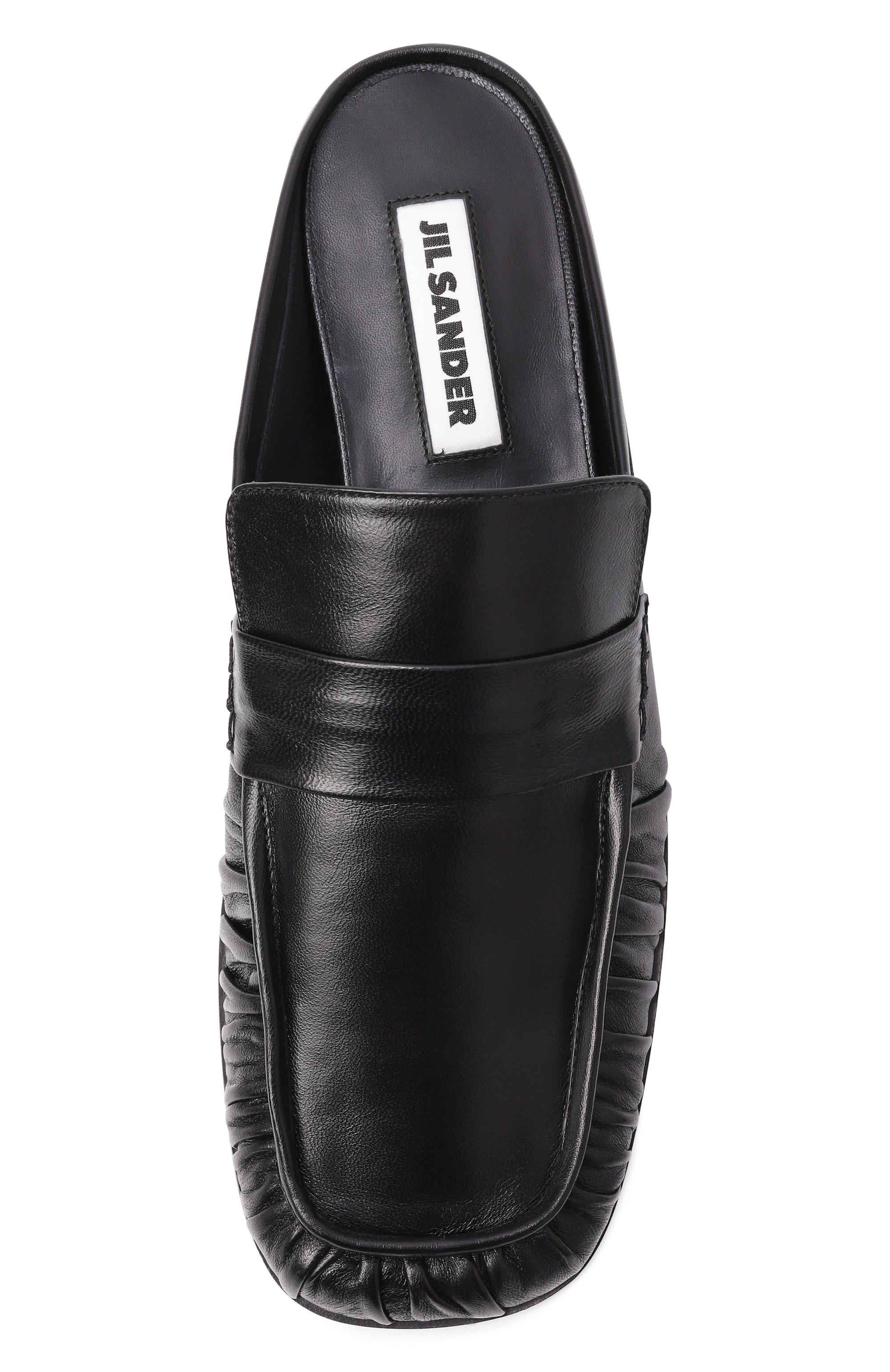 Кожаные сабо JIL SANDER, арт. J15WX0016/P4835, фото 6