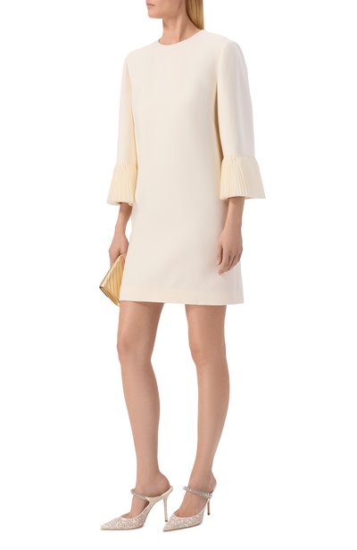 Текстильные мюли bing 100 JIMMY CHOO, арт. BING100GJD, фото 3