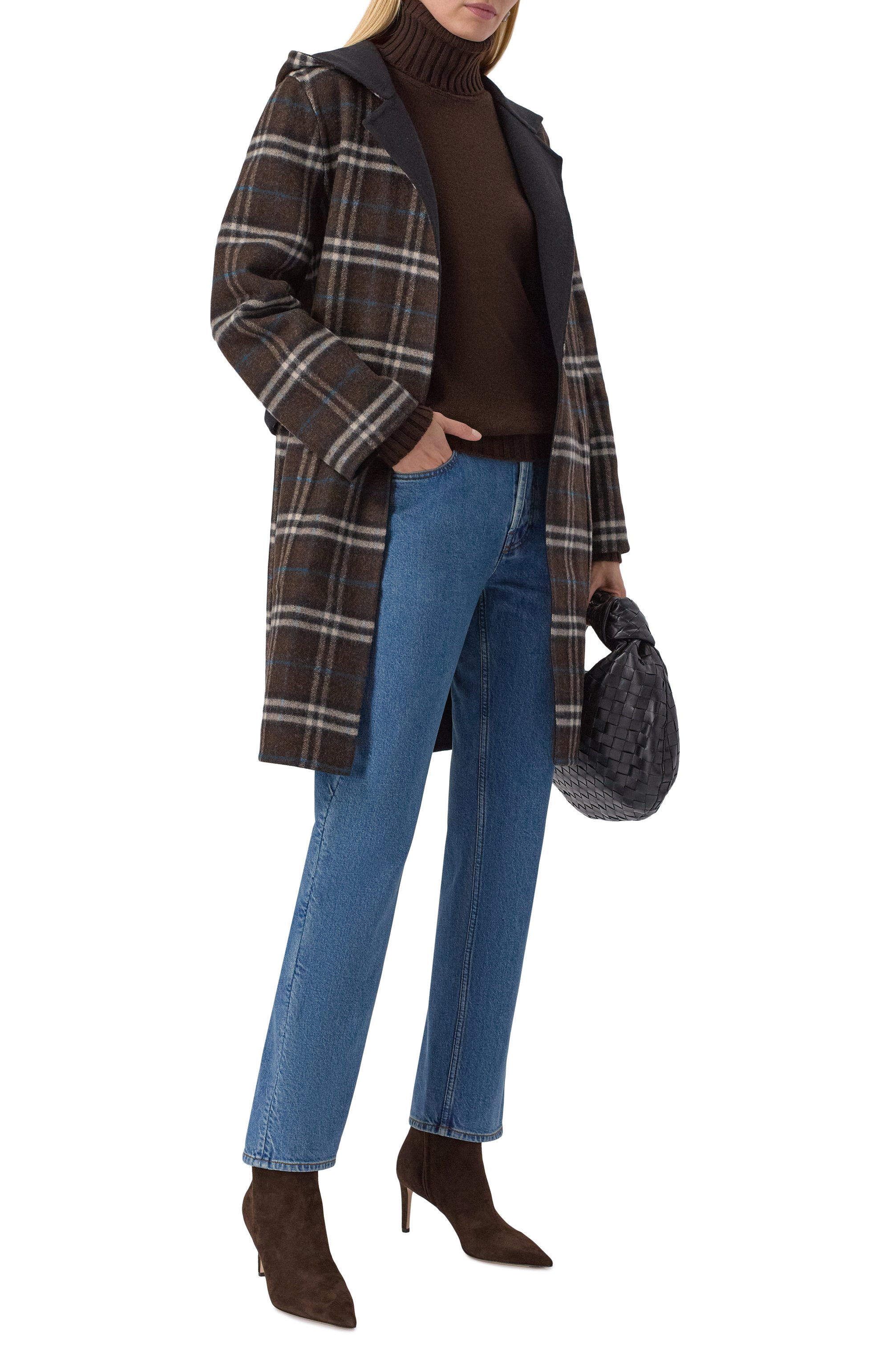 Замшевые ботильоны KITON, арт. D56823K0525F06, фото 2