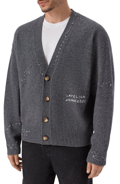 Шерстяной кардиган DOMREBEL, арт. M RENEGADE/KNIT CARDIGAN, фото 3