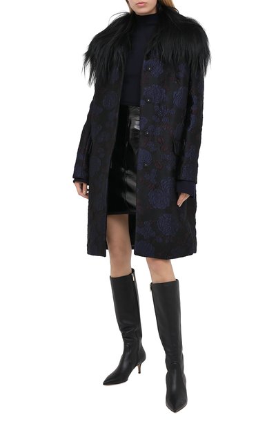 Пальто TEGIN синего цвета по цене 160000 руб., арт. FC2106, фото 2 Пальто TEGIN, арт. FC2106, фото 2