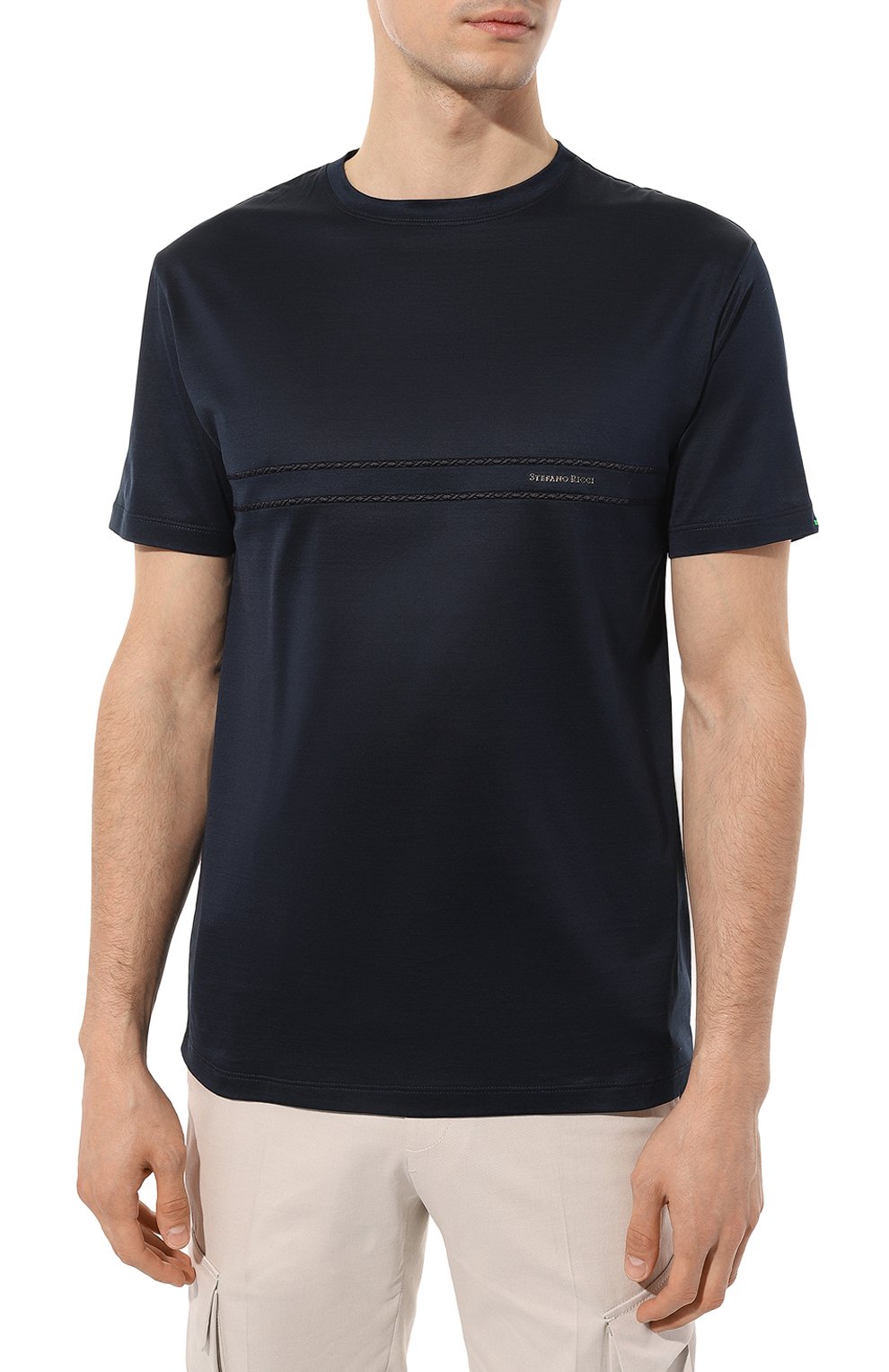 Хлопковая футболка STEFANO RICCI, арт. MNH3202370/TE0001, фото 3