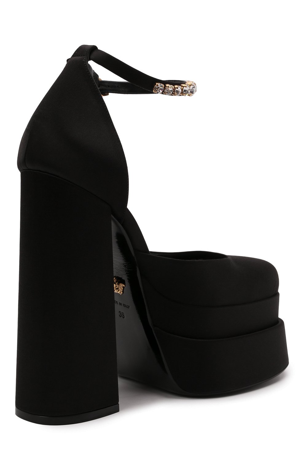 Текстильные туфли medusa aevitas VERSACE, арт. 1002005/DRA67, фото 4