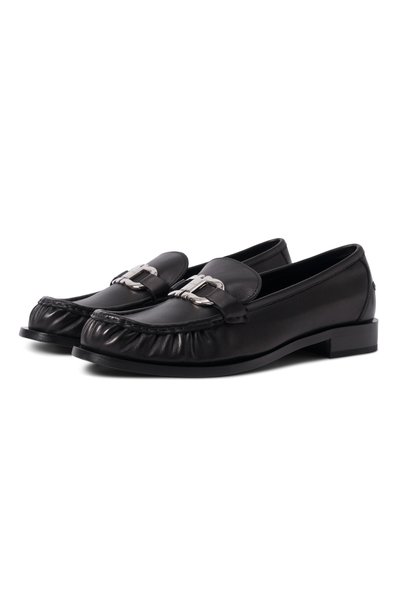 Женские кожаные лоферы gancini FERRAGAMO, арт. 01L927/795381