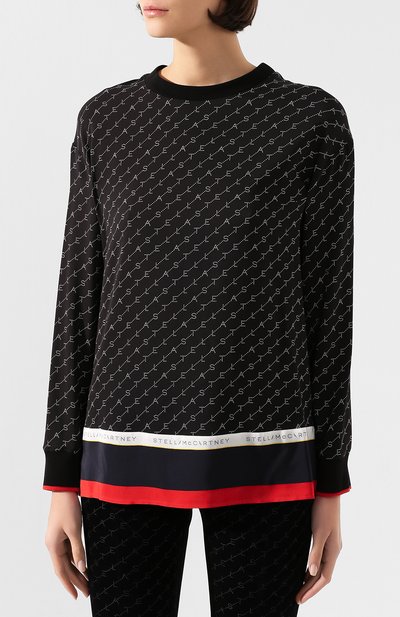 Блузка из смеси вискозы и шелка STELLA MCCARTNEY, арт. 581288/SNA24, фото 3
