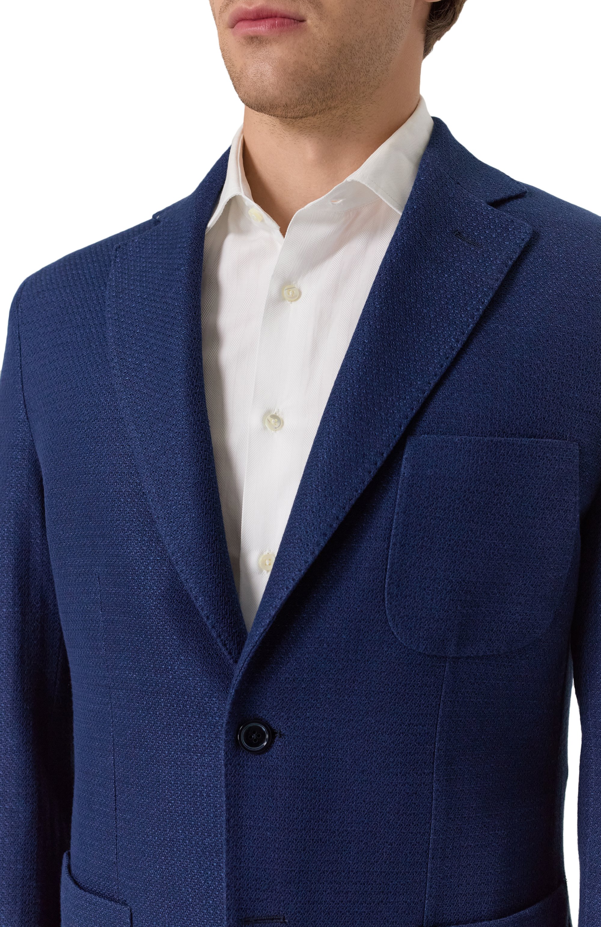 Пиджак из хлопка и льна MVST, арт. 9111, фото 7