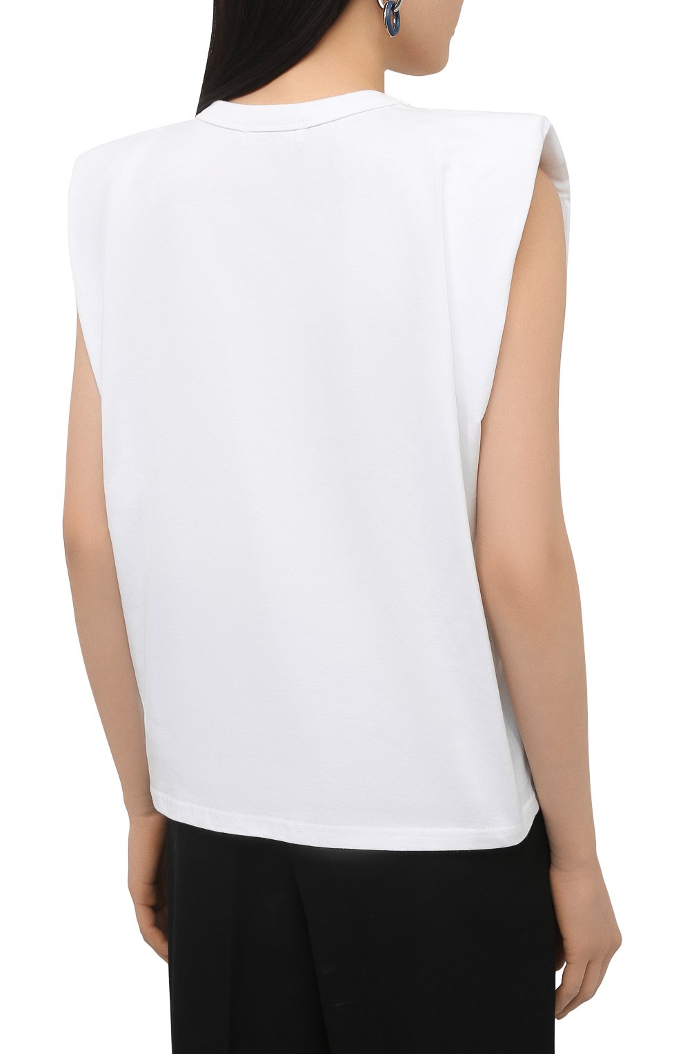 Хлопковая футболка THE FRANKIE SHOP, арт. TS EVA KR 07, фото 4