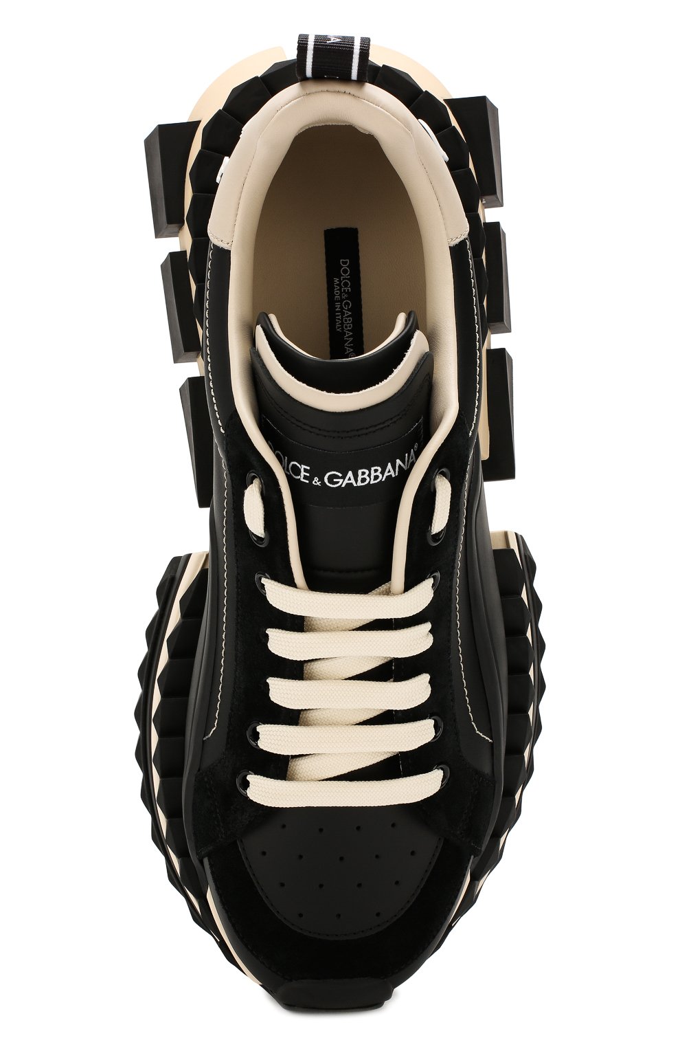 Кожаные кроссовки super king DOLCE & GABBANA, арт. CS1649/AA602, фото 5