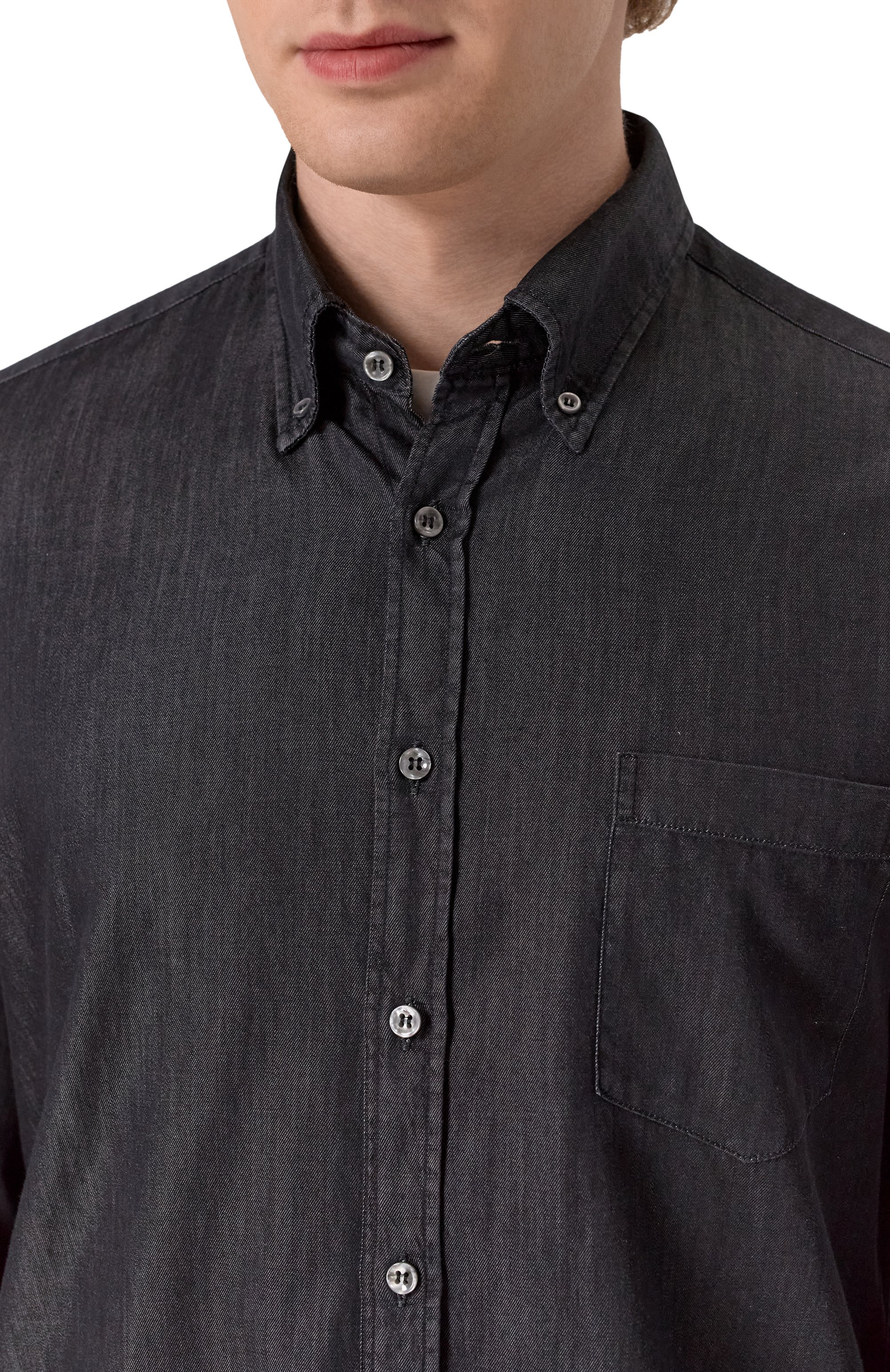 Джинсовая рубашка PAUL&SHARK, арт. 25413160, фото 5