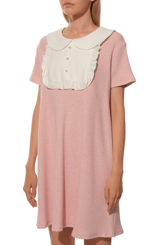 Хлопковое платье Masterpeace MP-CA-SCH-48 Розовый  MP-CA-SCH-48 Фото 3