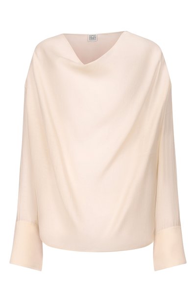 Женская блузка из лиоцелла и льна TOTEME, арт. 254-WRT0609-FB0265