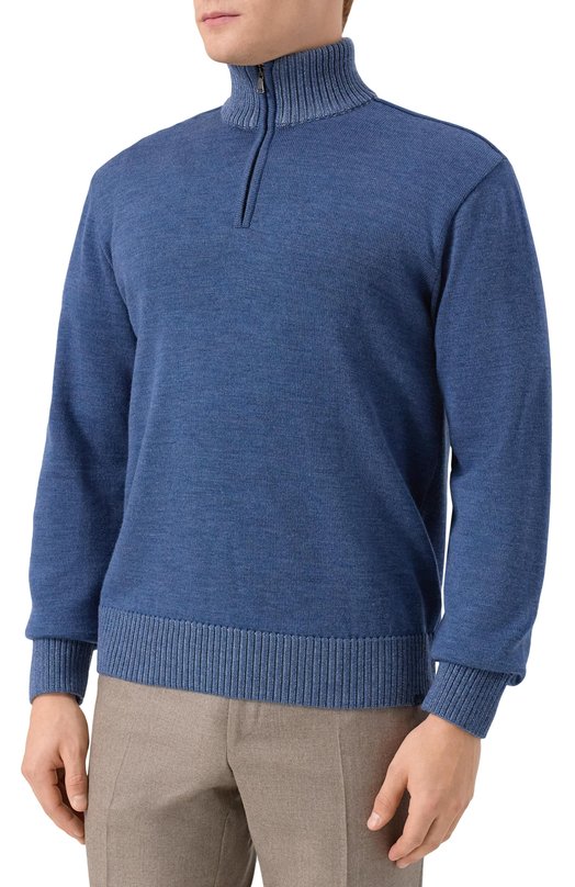Шерстяной свитер Paul&Shark 15311108/3XL-6XL Синий  15311108/3XL-6XL Фото 3