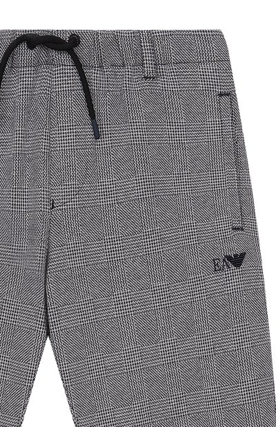 Брюки из вискозы и хлопка EMPORIO ARMANI, арт. EB000599/AF16695, фото 3