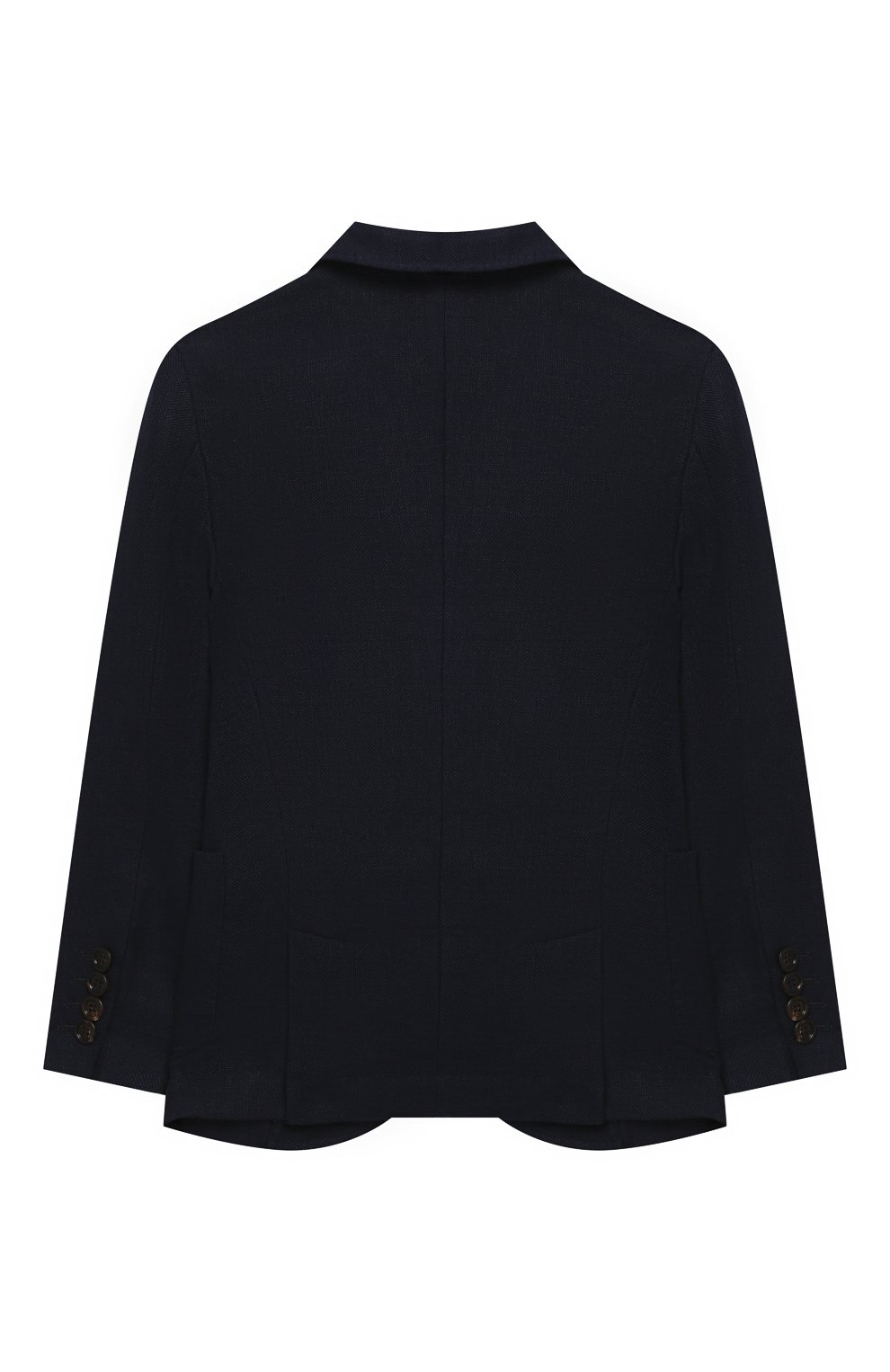 Костюм из льна и шерсти BRUNELLO CUCINELLI темно-синего цвета по цене 135500 руб., арт. BH422A102C, фото 3 Костюм из льна и шерсти BRUNELLO CUCINELLI, арт. BH422A102C, фото 3