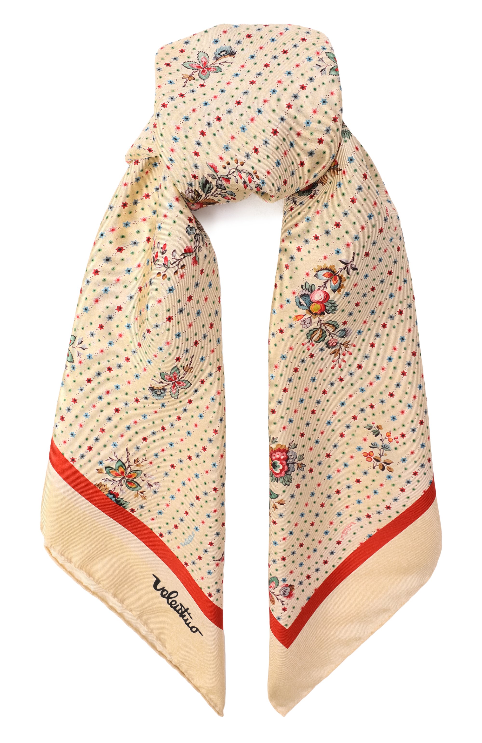 Шелковый платок VALENTINO, арт. 8W2EI114/GEG, фото 1