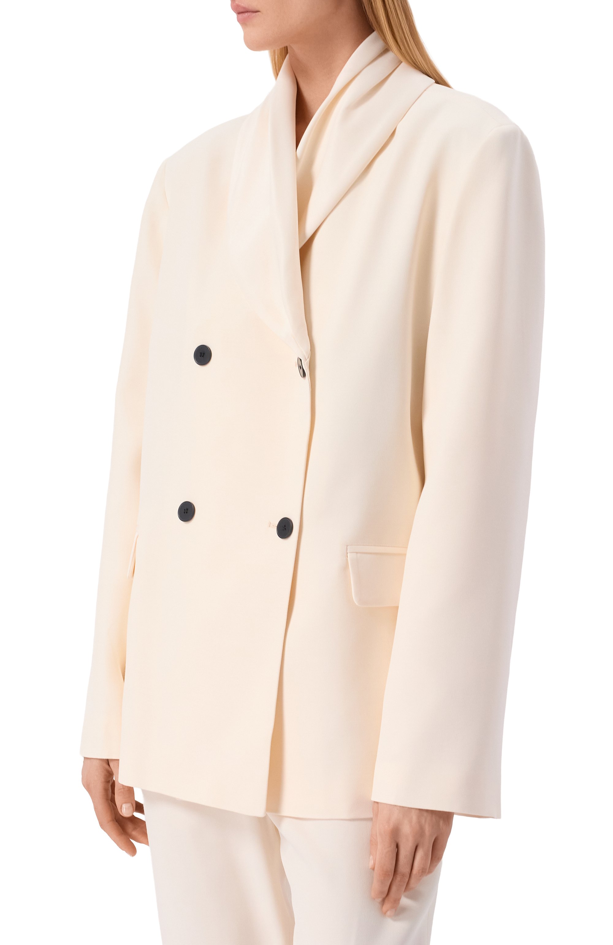 Жакет из вискозы и шерсти LOULOU DE SAISON, арт. JIHA, фото 3