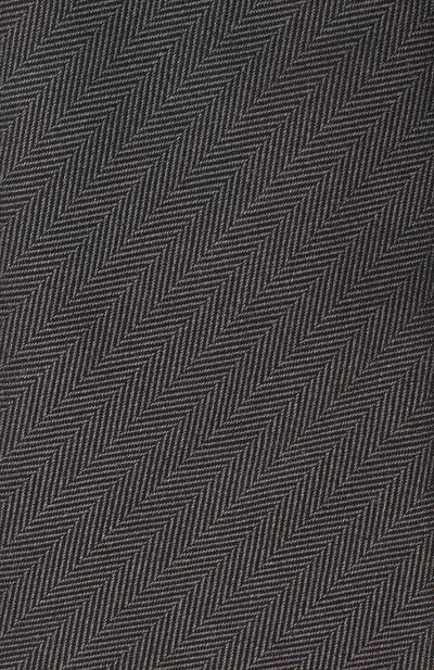 Шелковый галстук ZEGNA серого цвета по цене 18950 руб., арт. Z8D30/1XW, фото 3 Шелковый галстук ZEGNA, арт. Z8D30/1XW, фото 3