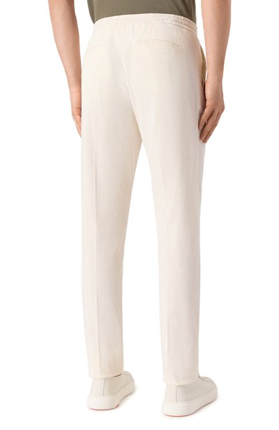 Брюки из хлопка и шелка MARCO PESCAROLO, арт. CHIAIA/5106, фото 4