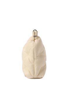 Женская сумка glam slam classique small MAISON MARGIELA кремового цвета, арт. SB1WG0028/P4300 | Фото 4 (Материал сплава: Проставлено; Материал: Натуральная кожа; Драгоценные камни: Проставлено; Ремень/цепочка: На ремешке; Размер: small)